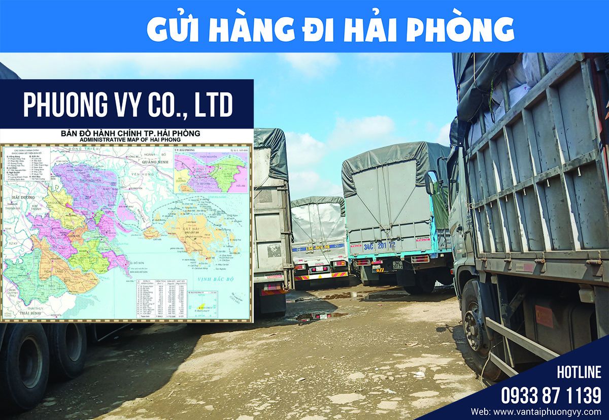 Chành xe gửi hàng đi Hải Phòng