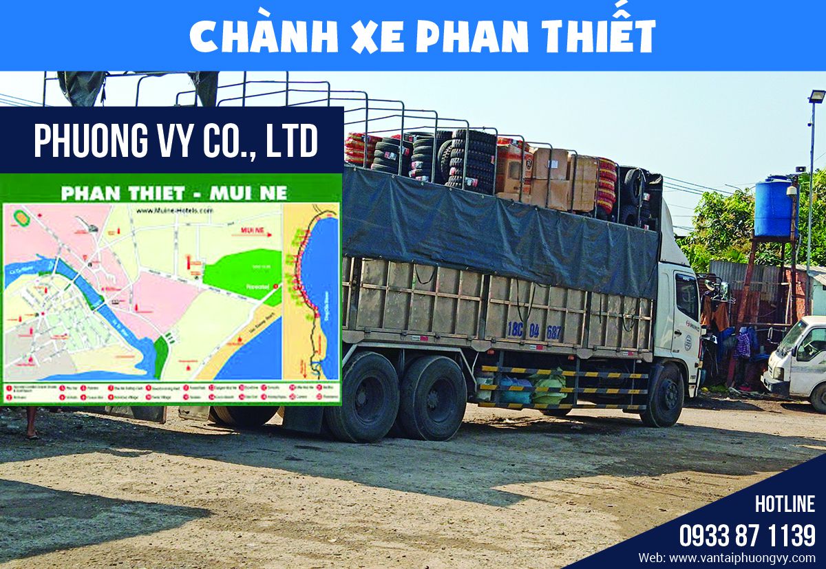 Chành xe gửi hàng đi Phan Thiết