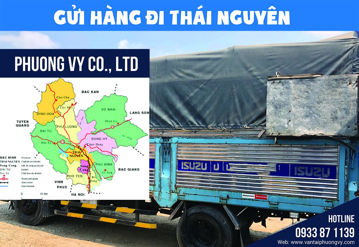 Chành xe gửi hàng đi Thái Nguyên