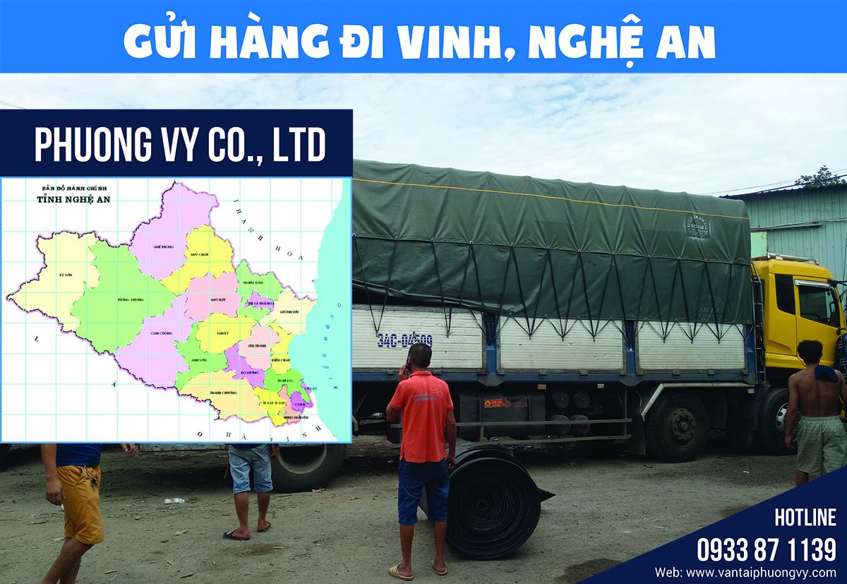 Chành xe gửi hàng đi Vinh Nghệ An