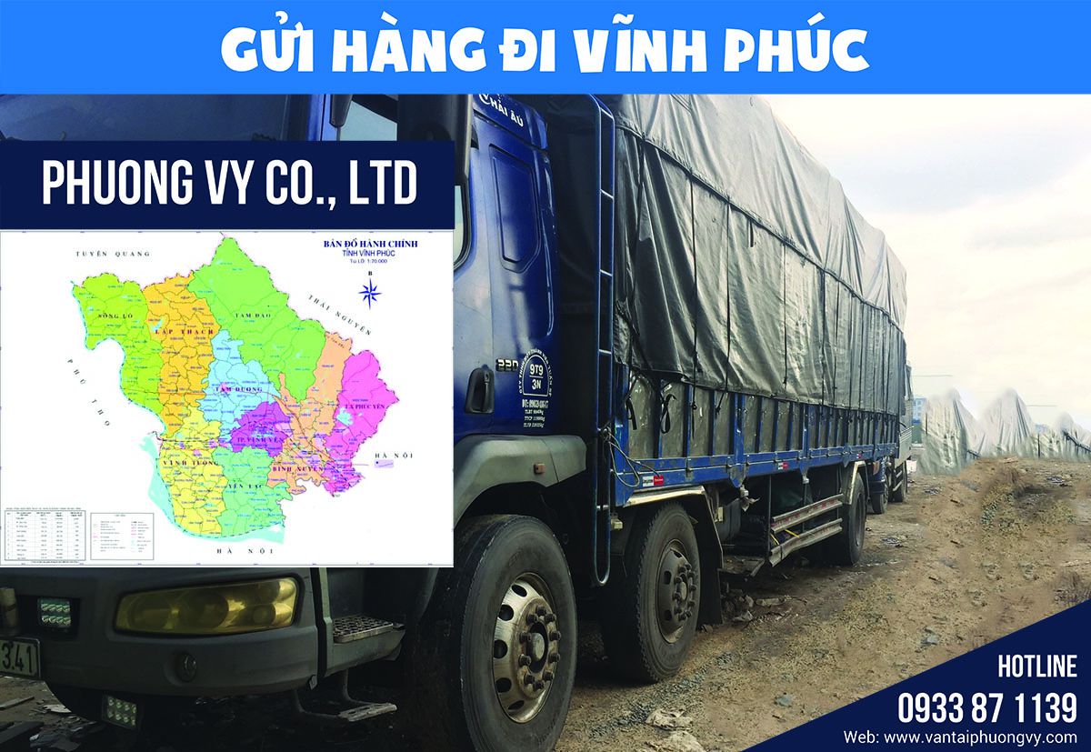 Chành xe gửi hàng đi Vĩnh Phúc