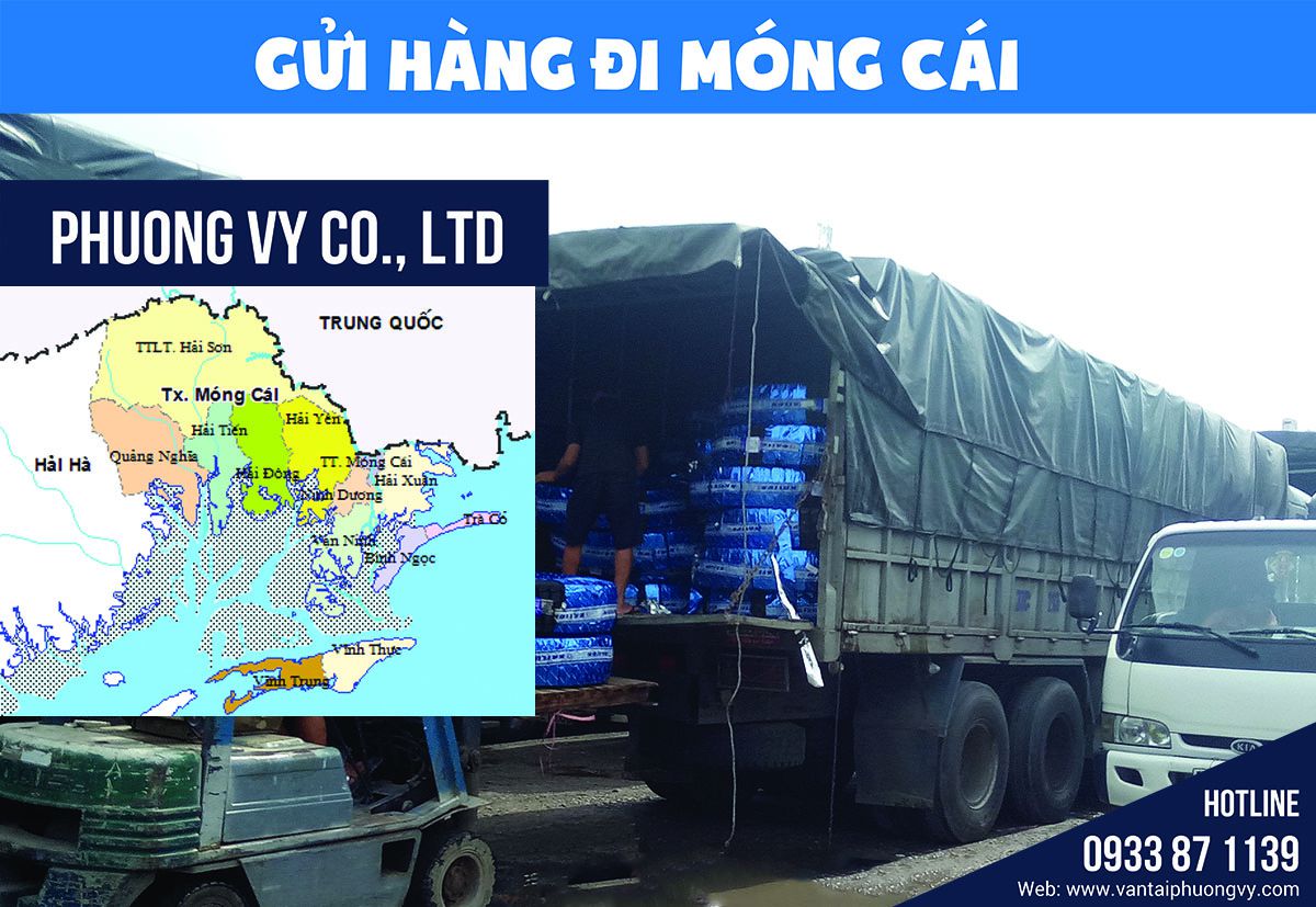 Dịch vụ gửi hàng hóa đi Móng Cái