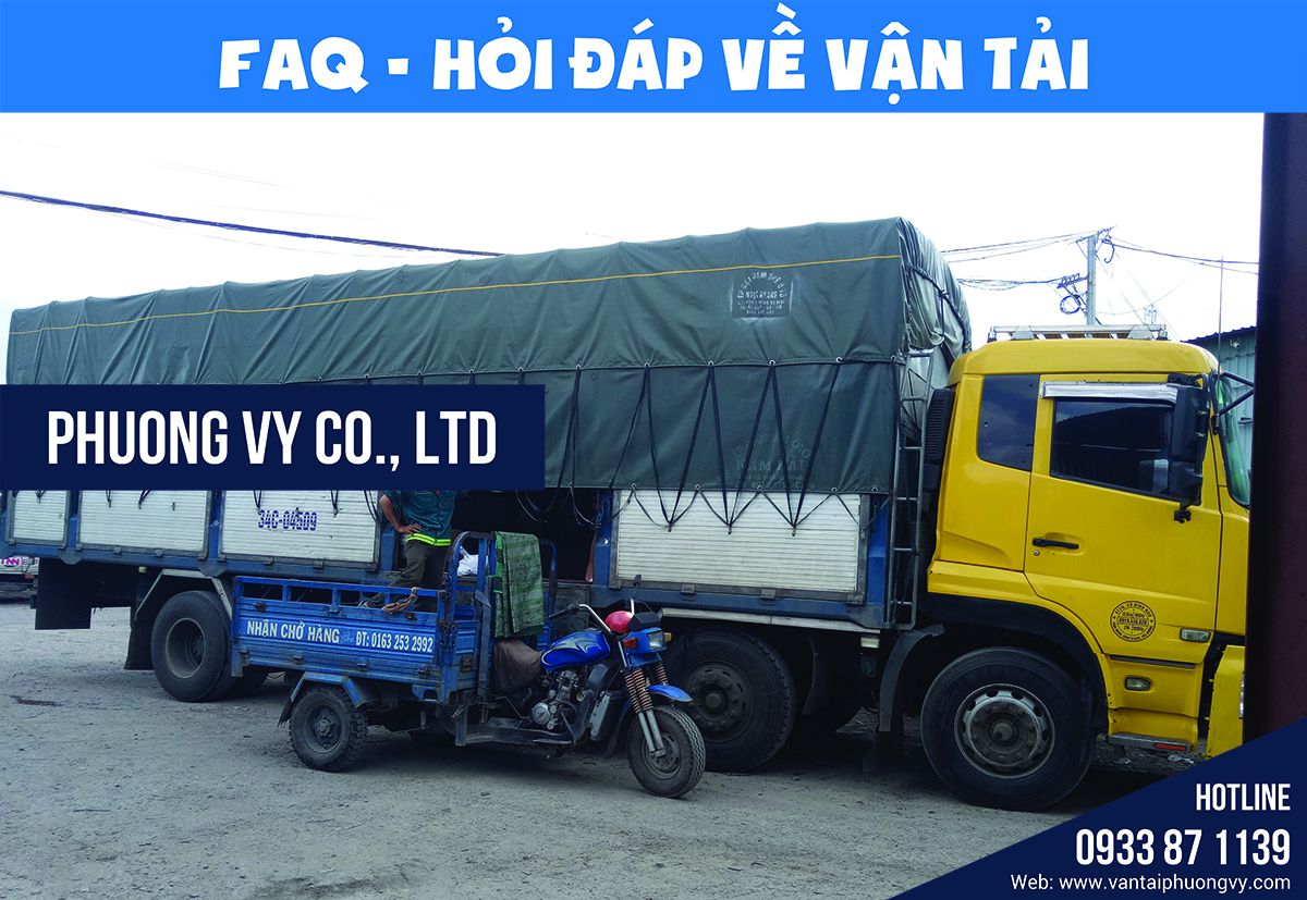 Giải đáp những thắc mắc về vận tải hàng hóa