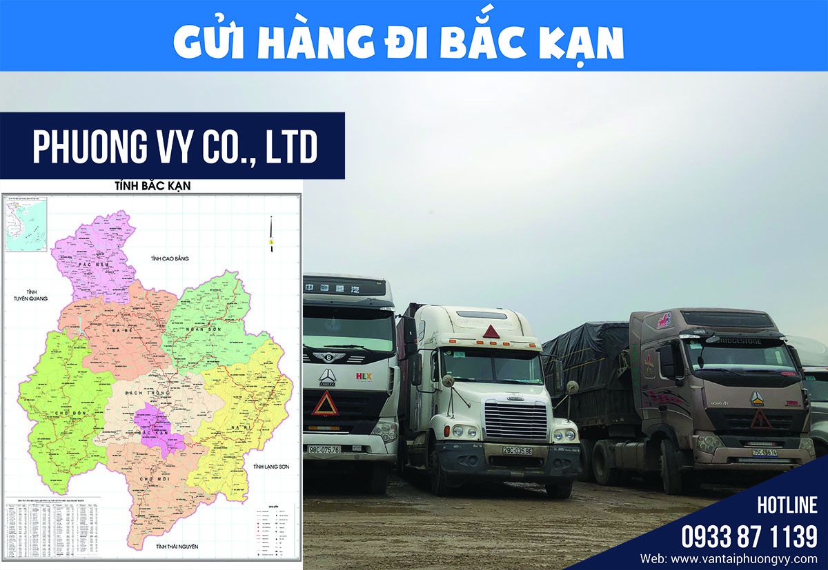 Vận chuyển hàng hóa đi Bắc Kạn