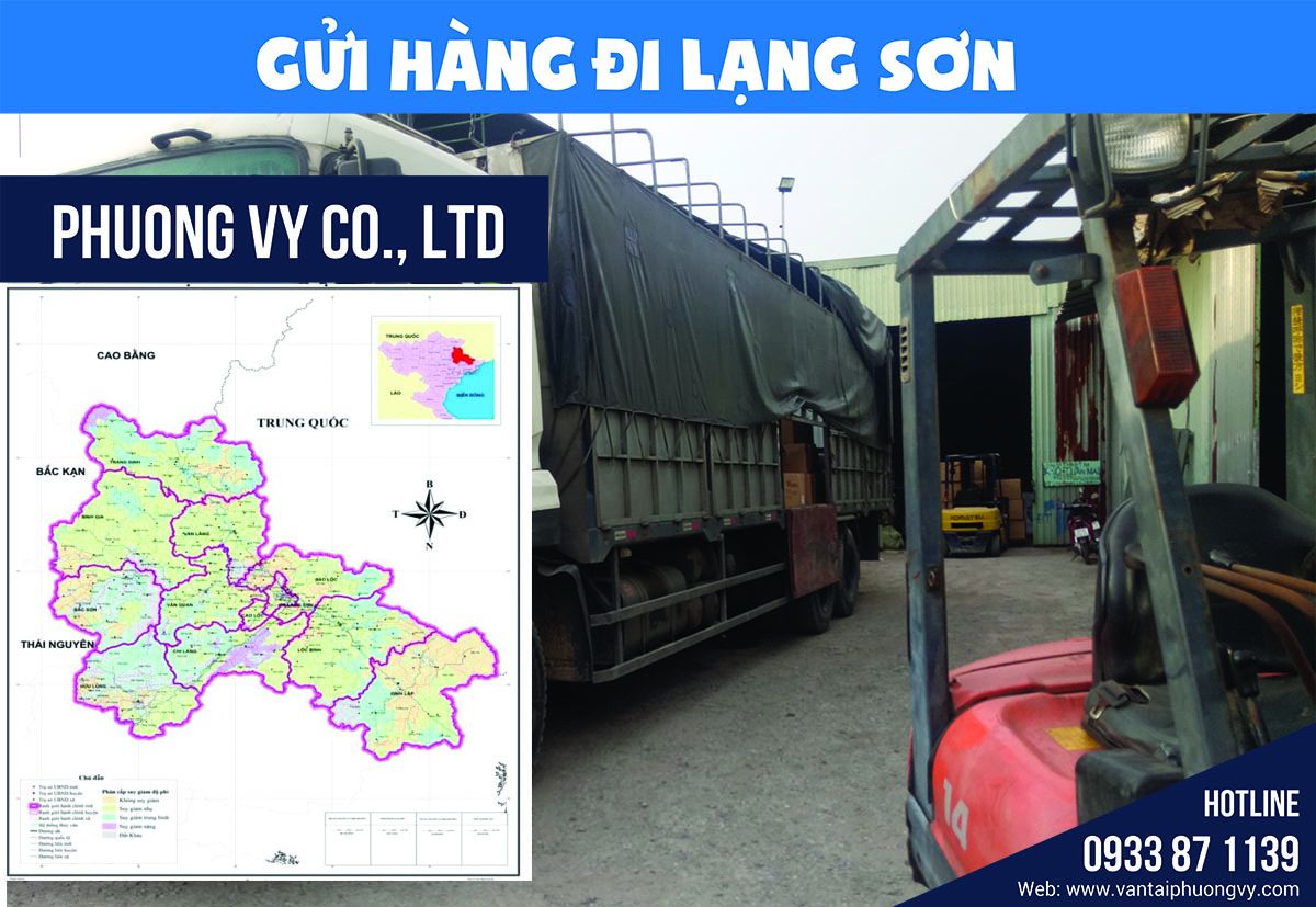 Vận chuyển hàng hóa đi Lạng Sơn