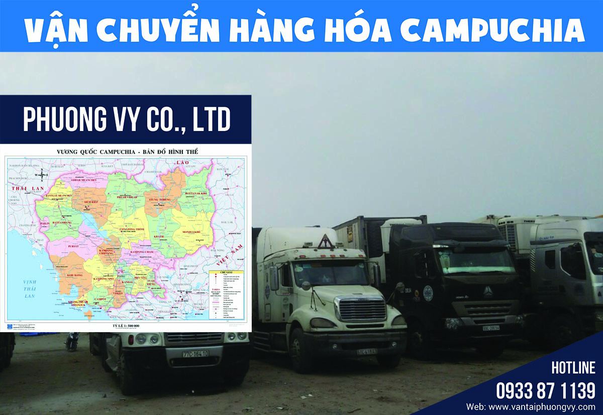 Vận chuyển hàng hóa đi Campuchia