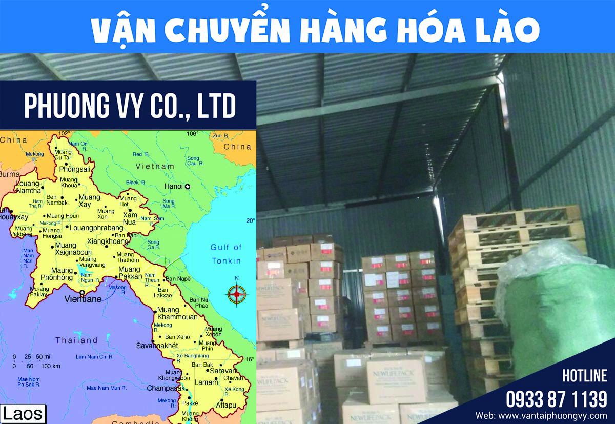 Vận chuyển hàng hóa đi Lào