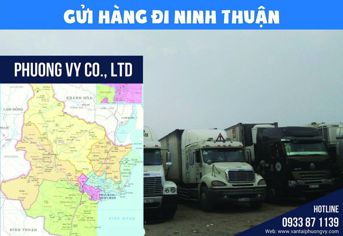 Vận chuyển hàng hóa đi Ninh Thuận
