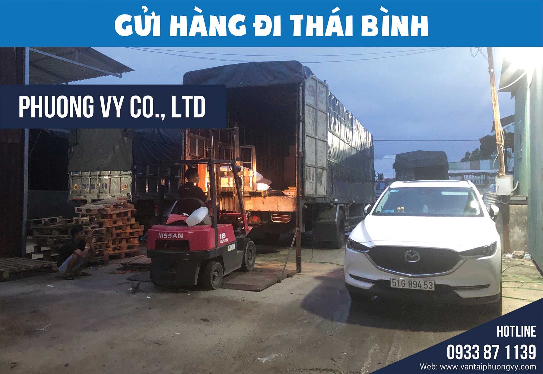 VẬN CHUYỂN HÀNG HÓA ĐI THÁI BÌNH 
