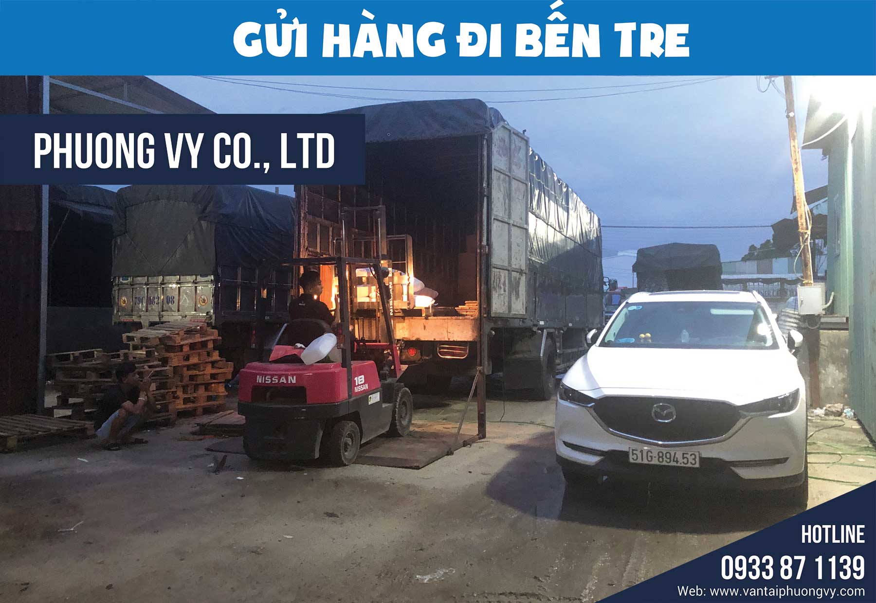 Vận chuyển hàng hóa Bến Tre