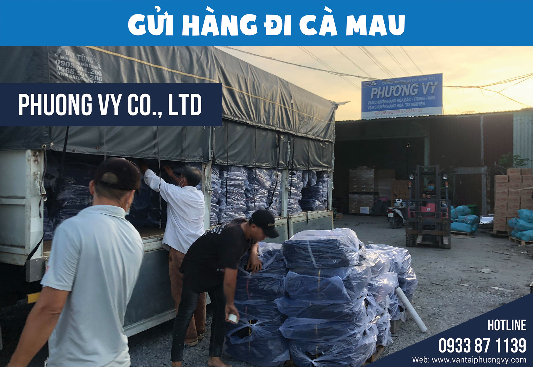 Chành xe đi Cà Mau