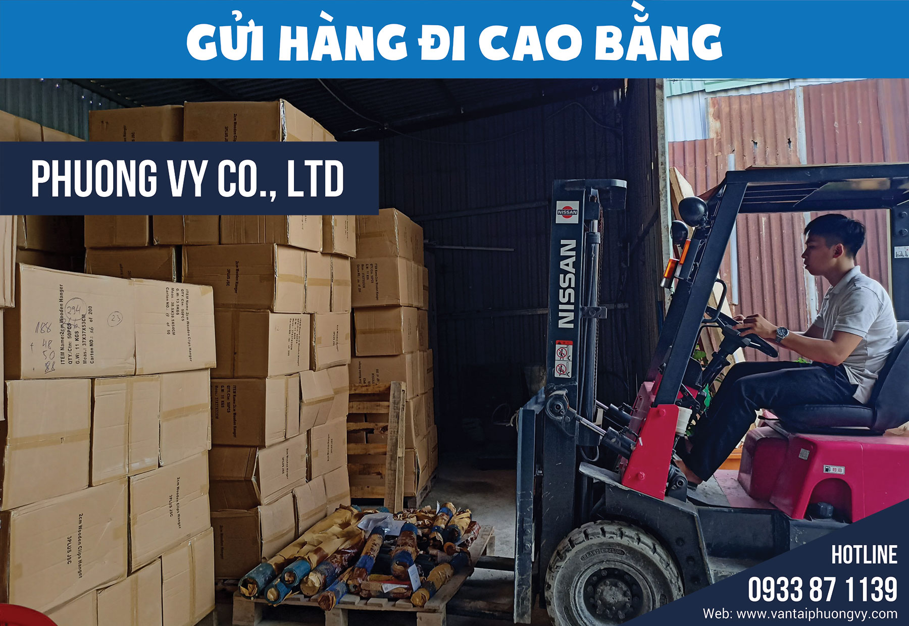 Vận chuyển gửi hàng đi Cao Bằng
