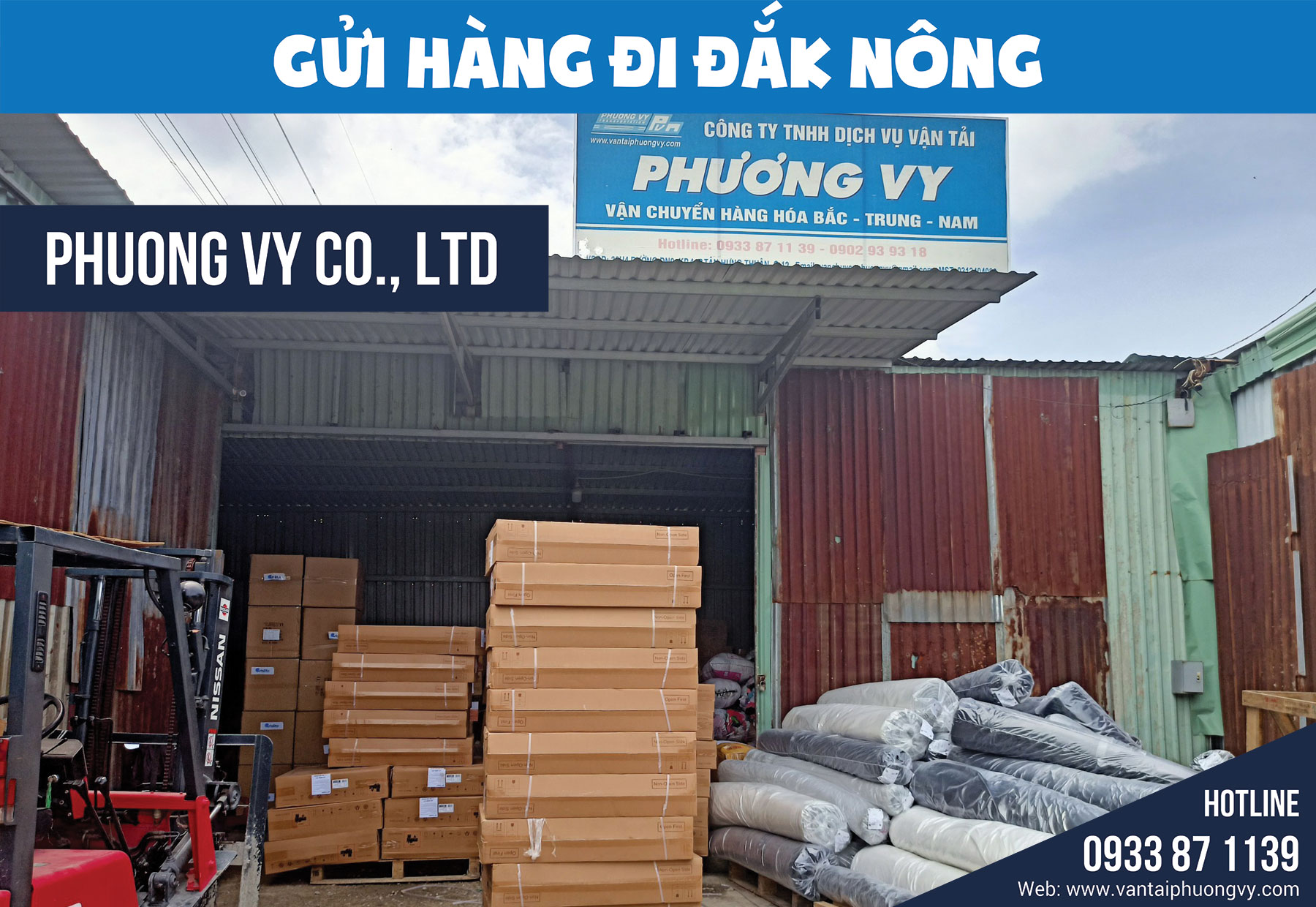 Vận chuyển gửi hàng đi Đắk Nông