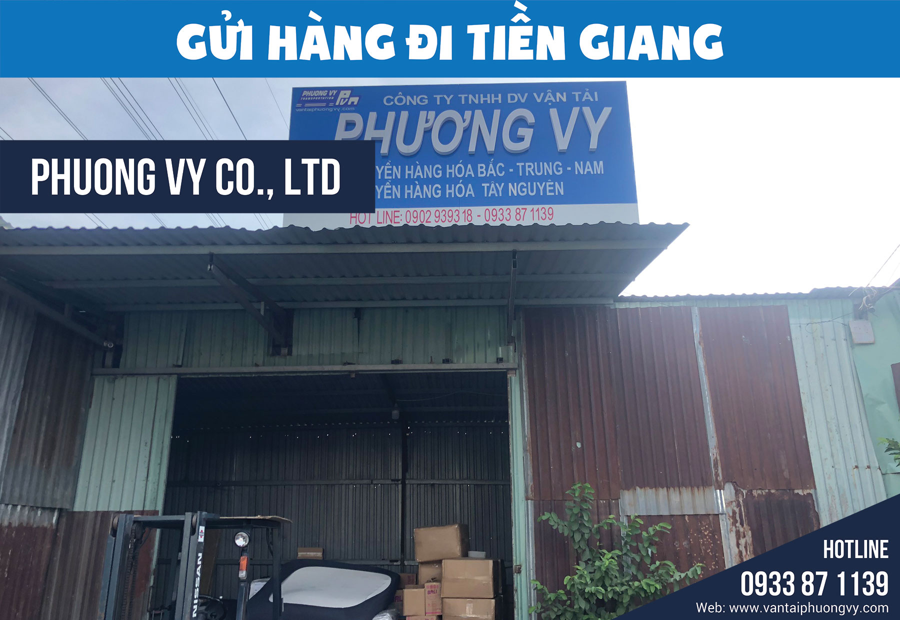 Chành xe đi Tiền Giang