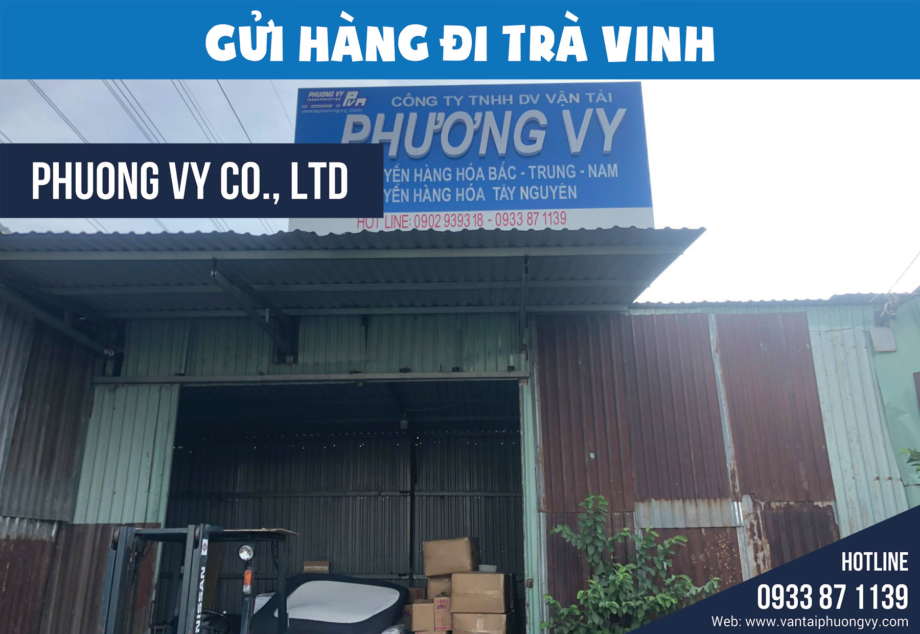 Chành xe đi Trà Vinh