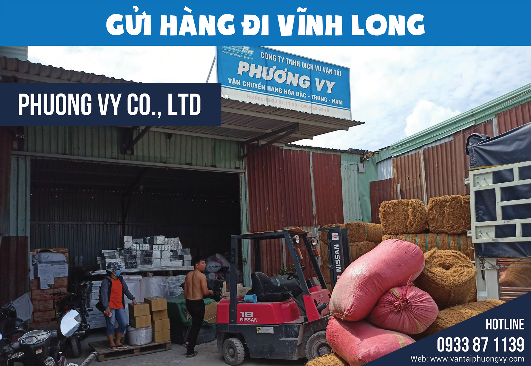 Vận chuyển hàng hóa Vĩnh Long